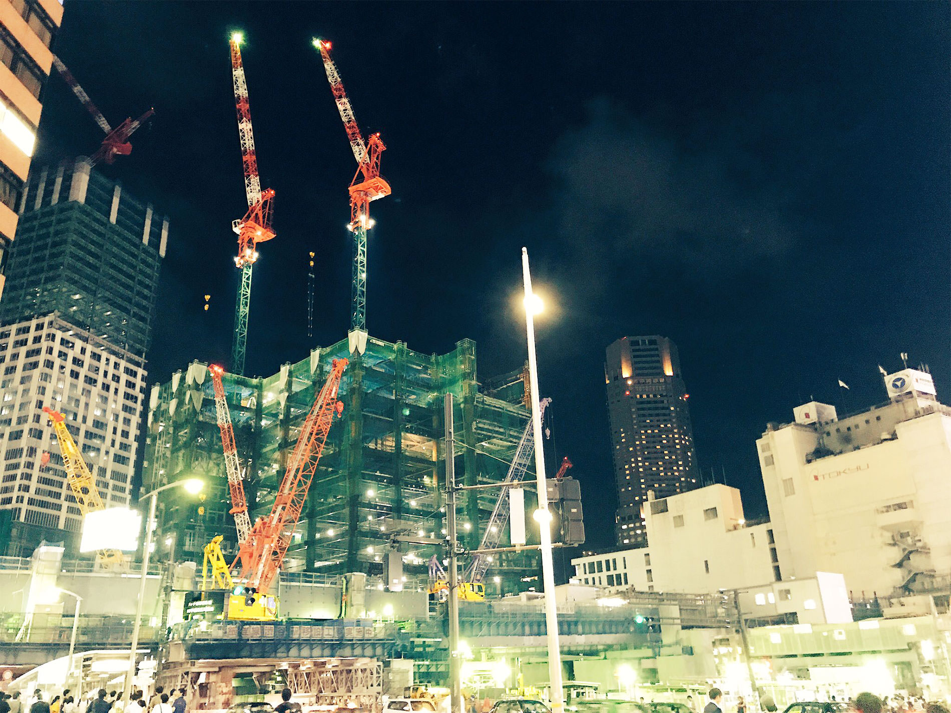 渋谷駅前再開発 / 2017年夏