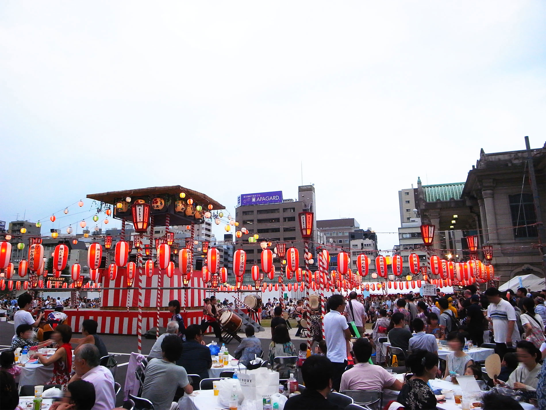 築地本願寺 納涼盆踊り 2017 と、渋谷盆踊りへ寄り道 | Tsukiji hongwanji temple BON festival dance 2017 and Shibuya BON festival dance