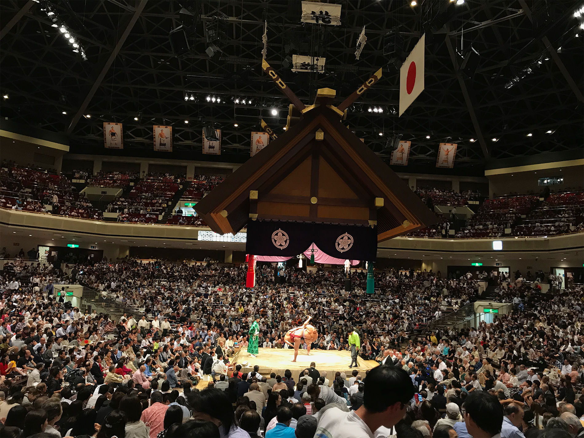 相撲観覧 九月場所 千秋楽 / 2017| Watched SUMO in September tournament finalday in 2017