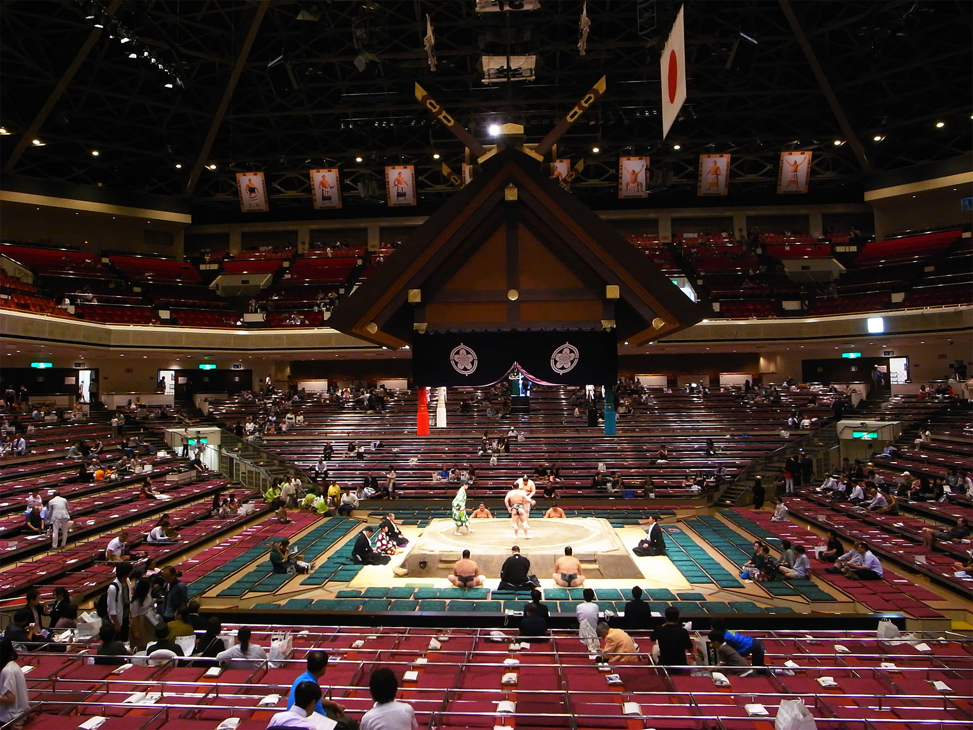 相撲観覧 九月場所 千秋楽 / 2017| Watched SUMO in September tournament finalday in 2017