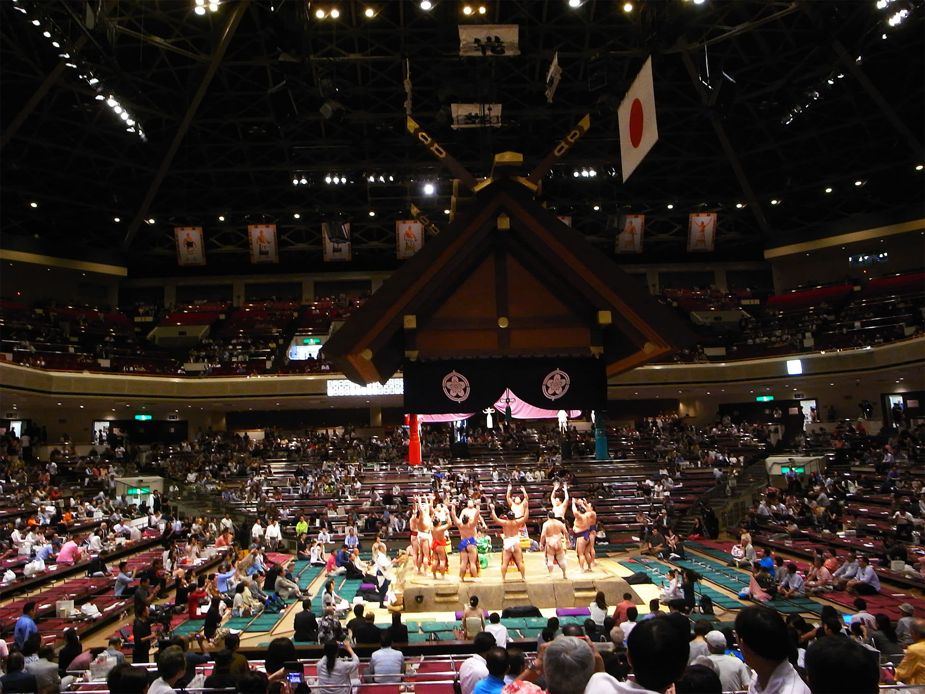 相撲観覧 九月場所 千秋楽 / 2017| Watched SUMO in September tournament finalday in 2017