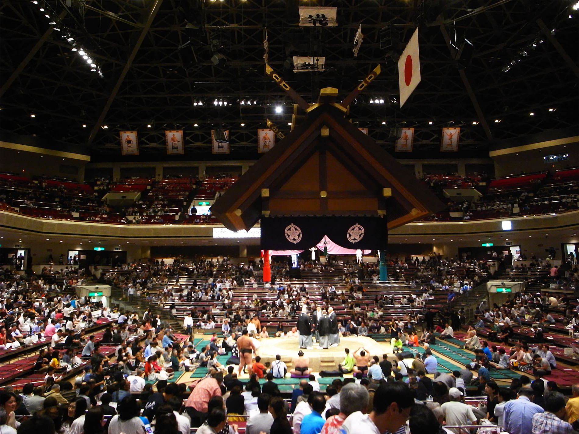 相撲観覧 九月場所 千秋楽 / 2017| Watched SUMO in September tournament finalday in 2017