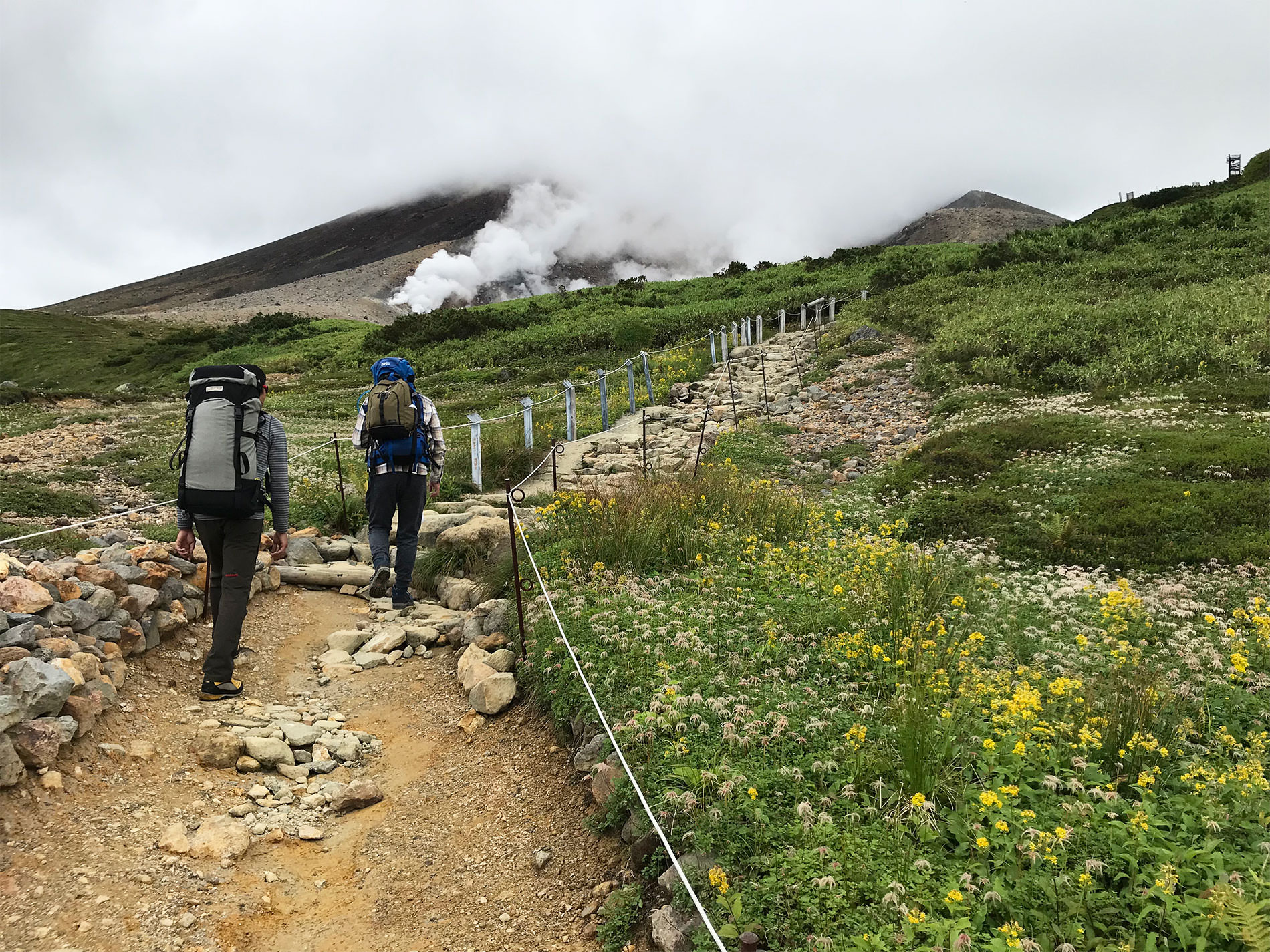 旭岳 登山