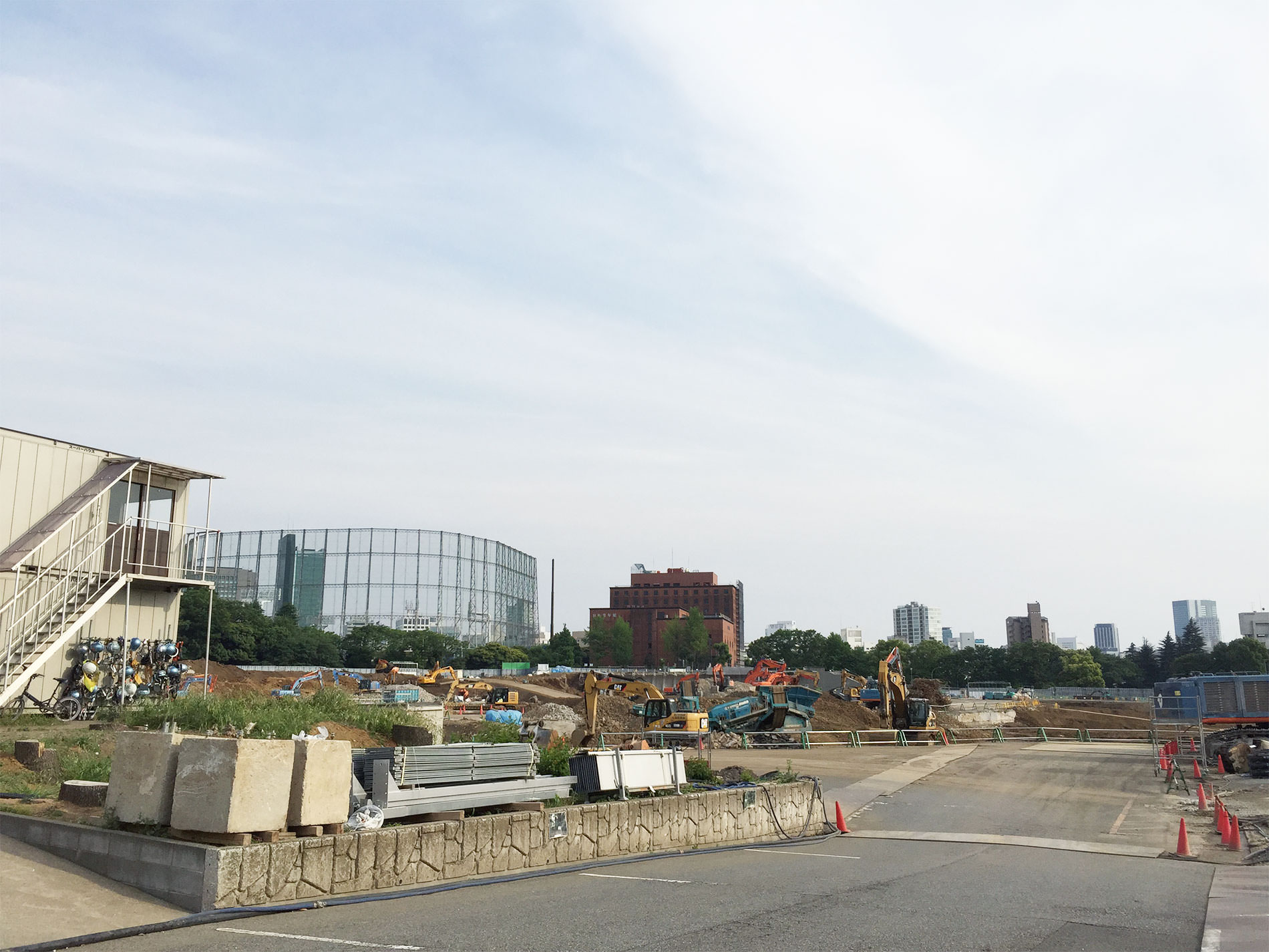 国立競技場 跡地 | National Stadium Tokyo May, 2015