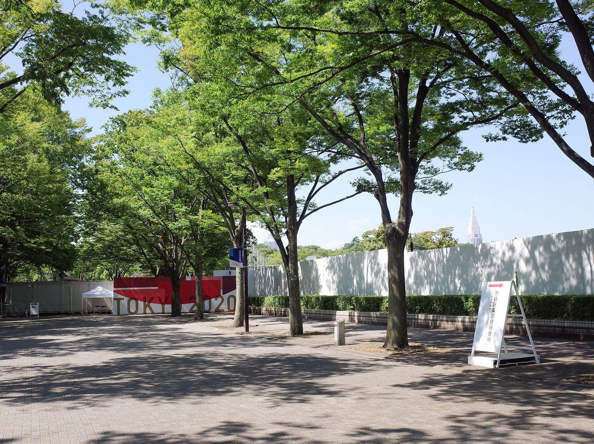 渋谷区集団摂取会場、Tokyo2020、代々木公園 | 藤本壮介 Cloud pavilion（雲のパビリオン） | パビリオン・トウキョウ2021 | Cloud pavilion in Yoyogi Park | Pavilion Tokyo 2021